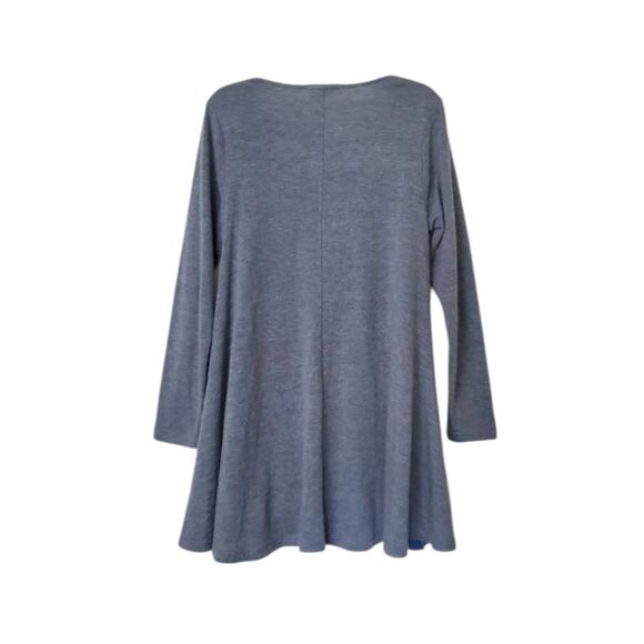 Altar'd State Sweater Dress Womens Size XS Gray Long Sleeve Knit Layered - Picture 4 of 4